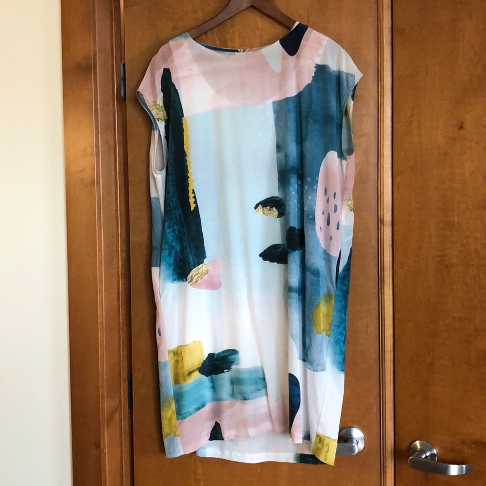 Silk Dress with Removable Slip